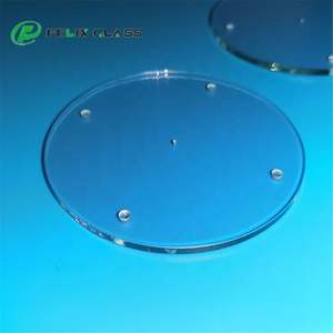 FELIX - Láminas de Vidrio Transparente de Sodalime D263T, las Más Económicas, con Orificios en el Centro - Product Image 6