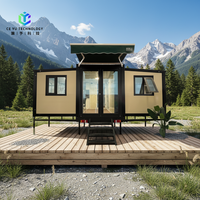 Casa Contenedor Plegable y Expandible de 40 pies, Personalizada por Fábrica China, Casa Prefabricada Portátil, Construcción Rápida, Edificio Modular Móvil