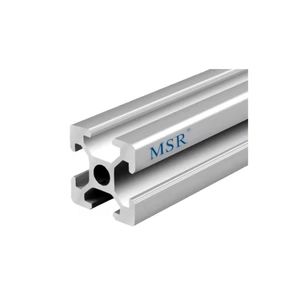 Fornitore della cina 8007 v slot t slot 20*20 nero anodizzato industriale profilo di estrusione per scaffali che incorniciano la recinzione - Product Image 4