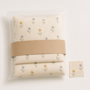 <strong>Small</strong> Floral Printed Pure Cotton <strong>Double</strong> Gauze Bedding <strong>Set</strong> 3 Piece <strong>Duvet</strong> Cover <strong>Set</strong> with Pillowcases - Product Image 6