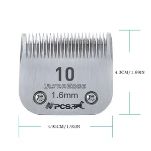 A5 Clipper Blades Profession elle Pet Cut Maschine Ersatz Clipper Blades 10 #30 # 5F 7F Stahl und Fit Clipper Groom ing