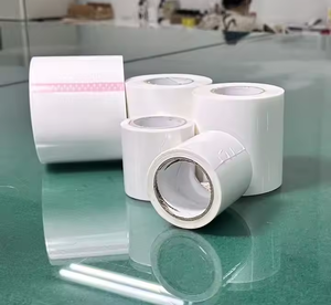 Ruban adhésif thermorétractable en caoutchouc imperméable 4/<span class=keywords><strong>6</strong></span> pouces, en polyéthylène blanc, autocollant de réparation adhésif simple face, résistant aux UV 18 <span class=keywords><strong>mois</strong></span> - Product Image 4