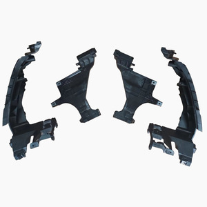 Audi A5 S5 Headlight <b>Bracket</b> Set 8T0805607D 608D Front <b>Plastic</b> Mounting Kit 13-15 - Product Image 1