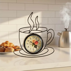 De taza de <span class=keywords><strong>café</strong></span> en forma de reloj de pared - Product Image 2