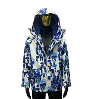 Veste imperméable d'extérieur de haute qualité OEM, en polyester, avec impression intégrale, fermeture éclair, veste coupe-vent personnalisée pour homme