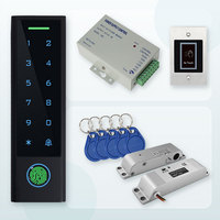 Contrôleur d'accès WiFi extérieur IP66 avec lecteur d'empreintes digitales, clavier, lecteur de cartes EM Mifare, code temporaire à distance, système de verrouillage de porte RFID