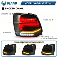 Feux arrière LED VLAND style Audi Q2 pour VW Polo Vivo Mk5 6R 6C 2009 2010 2011 2012 2013 2014 2015 2016 2017