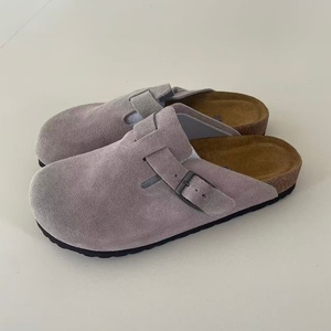 Colección de <span class=keywords><strong>Zuecos</strong></span> y Mules con Plataforma, Parte Superior de Cuero Genuino Evergreen, Soporte de Arco Superior, Entresuela de Corcho, Calzado Cómodo OEM - Product Image 4