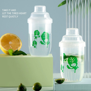 Botella Mezcladora de Plástico de Alta Calidad OPEN MOLD de 400 ml y 600 ml, Libre de BPA, con Agarre Manual y Aislamiento Térmico para Gimnasio, Proteínas y Leche - Product Image 4