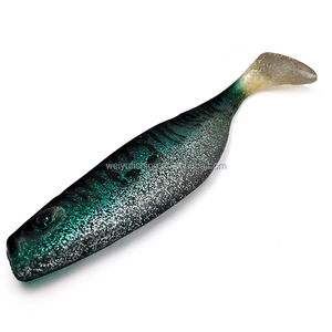 En Stock: Señuelo Blando Weiyu de 25cm con Cola en T y Cabeza de Plomo de PVC para Pesca en Hielo, Bacalao, Carpa y Perca - Señuelo para Pesca de Fondo - Product Image 1