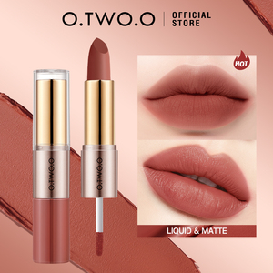 Son kem lì 2 trong 1 O.TWO.O, chất son mềm mịn như nhung, giàu sắc tố, nhẹ tênh, thuần chay, không thử nghiệm trên động vật - Product Image 1