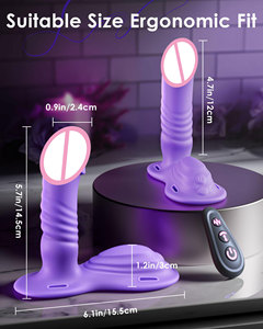 Estimulador <span class=keywords><strong>de</strong></span> Punto G con Control Remoto por Aplicación, Vibrador <span class=keywords><strong>de</strong></span> Correa para Usar en Movimiento, Dildo Vibrador para Mujeres y Parejas - Product Image 4