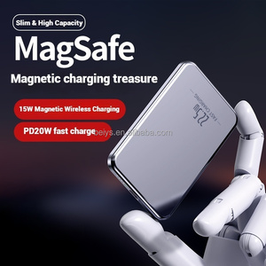 Power Bank Magnetico Wireless 5000mAh con Ricarica Rapida 22.5W, Ultra Sottile, Personalizzabile con Logo - Product Image 2