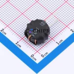 Inductor de Anillo de Color XR038125TS100MVL6 / Inductor de Montaje Pasante (THT), Componente de Montaje Pasante, 11.2x4.5mm 10uH 10% 3A - Product Image 1