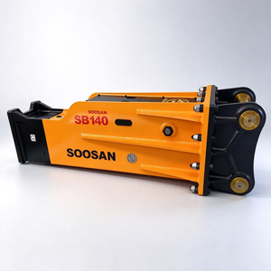 SOOSAN SB140 Box Type Silent Hydraulic Breaker for 34-42 Ton Excavators Mining Construction 1 Year Warranty - Product Image 1