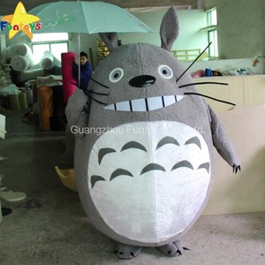 Funtoys CE Totoro mascota <span class=keywords><strong>de</strong></span> peluche disfraz <span class=keywords><strong>de</strong></span> dibujos animados Cosplay <span class=keywords><strong>Halloween</strong></span> vestido <span class=keywords><strong>de</strong></span> lujo <span class=keywords><strong>para</strong></span> adultos - Product Image 1