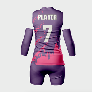 Maßgefertigte Volleyball-Tanktops Volleyball-Trikots Langlebige Volleyball-Kleidung für Frauen - Product Image 3