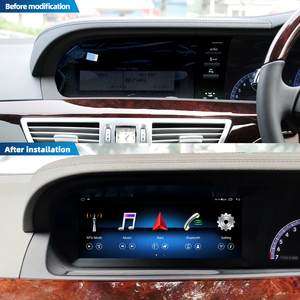 Schermo Touch da 10,25 Pollici Android 14 Snapdragon 665 8-Core 128G con Auto Carplay per <span class=keywords><strong>Mercedes</strong></span> Benz Classe <span class=keywords><strong>S</strong></span> <span class=keywords><strong>W221</strong></span> 2005 - 2015 RHD - Product Image 2