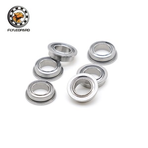 Rodamientos de Bolas de Contacto Angular Flyleopard MF85ZZ, 5mm Interior, 8mm Exterior, Rodamiento de Brida Miniatura de Una Hilera de Acero - Product Image 2