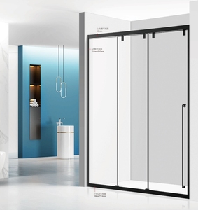 La mejor venta <span class=keywords><strong>de</strong></span> mampara <span class=keywords><strong>de</strong></span> ducha o Puerta <span class=keywords><strong>de</strong></span> <span class=keywords><strong>baño</strong></span> para hoteles con un panel fijo y dos paneles deslizantes <span class=keywords><strong>de</strong></span> 2. - Product Image 2