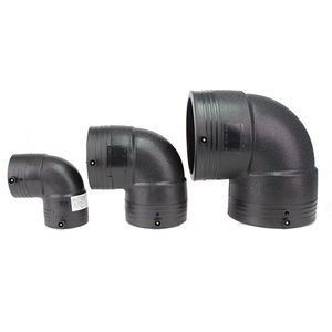 PN10 HDPE electrofusion 50มม. STUB end 110มม. พื้นผิวพลาสติกเรียบอุปกรณ์ท่อ PN16 PE100 - Product Image 4