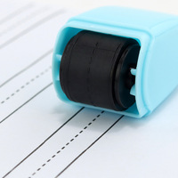 Tampon à rouleau en plastique pour l'écriture cursive anglaise des enfants, idéal pour l'apprentissage de la calligraphie par les enseignants et la décoration.