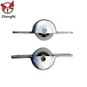 Gran oferta, de 18mm U con ranura en carcasa de acero, rueda de rodillo deslizante, rodillo de ventana de malla, polea de nailon, puertas de rueda, puertas correderas de hierro - Product Image 2