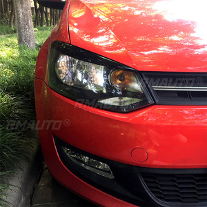 ชุดแต่งไฟหน้ารถยนต์ VW Polo พร้อมฝาครอบไฟหน้า คิ้วไฟหน้า ของตกแต่งรถยนต์ อุปกรณ์ตกแต่งรถยนต์ - Product Image 3
