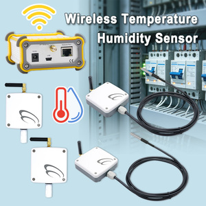<b>Wireless</b> <b>temperature</b> humidity <b>sensor</b> Indoor outdoor monitoring system 4 probes gateway <b>sensor</b> - Product Image 1