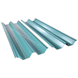 Seamlock fabbricazione supporto autobloccante cucitura metallo colore acciaio doppio blocco rotolo forma Z pannello del tetto macchina - Product Image 5