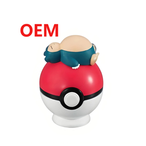Commercio all'ingrosso 5cm di plastica Pikachu <span class=keywords><strong>Poke</strong></span> Mon Capsule giocattoli palla con Anime dei cartoni animati giocattolo all'interno - Product Image 4