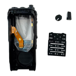 Carcasa de radio bidireccional PMLN8239A con teclado completo, adaptador para MOTOROLA R7 FKP, carcasa para walkie talkie, perilla de audio, perilla de canal - Product Image 3