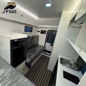 Remolque de Campamento Económico, Remolques de Viaje Todoterreno, Suspensión Independiente, Ligero, Impermeable, Tanque de <span class=keywords><strong>Agua</strong></span> de 200 L para Acampar al Aire Libre - Product Image 5