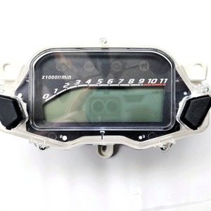 New Mechanical Speedometer for Motorcycle Titan160 Retrofit/Upgrade with Odometer & Tachometer Black PMMA PP - Product Image 1