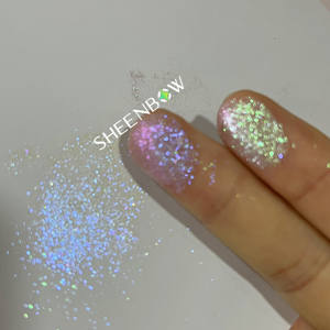 Pigment de <span class=keywords><strong>licorne</strong></span> <span class=keywords><strong>arc</strong></span>-<span class=keywords><strong>en</strong></span>-<span class=keywords><strong>ciel</strong></span> mélangé à de la poudre acrylique, Pigment de sirène pour Nail Art, poudre d'aurore - Product Image 1