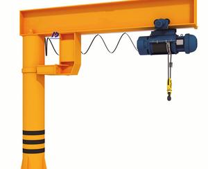 360 °   270 °    Grue à flèche rotative à 360 degrés avec palan à câble électrique - Product Image 1