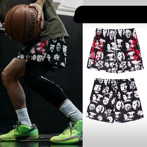 Pantalones Cortos Deportivos Personalizados para Hombre con Estampado Gráfico, 100% Poliéster, Transpirables, con Bolsillos, Cordón Ajustable, Casuales de Verano - Product Image 5
