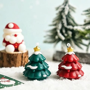Christmas Tree Shape <b>Candle</b> Luxury Aromatherapy <b>Candle</b> for Festival Decoration <b>Gift</b> - Product Image 6