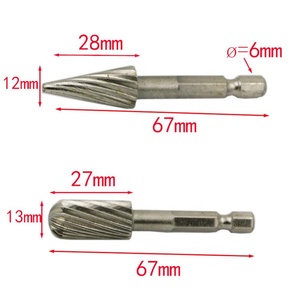 Precio Especial: Juego de 5 Fresas Rotatorias de Acero de Alta Velocidad para Trabajar la Madera, Cortador de Tallado, Cabezal de Pulido Rotatorio, Brocas - Product Image 5