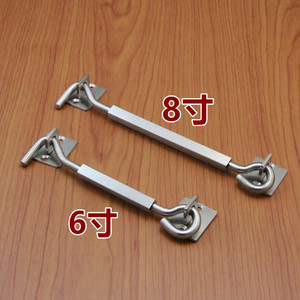 Stainless Steel Wind Hook 6 Inch 8 Inch Durable Traditional Door <b>Window</b> Locking Hardware - Product Image 1