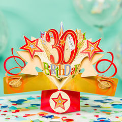 Cartes 3D Pop-up d'<span class=keywords><strong>Anniversaire</strong></span> Milestone à Monter Soi-Même avec Panneau Vierge pour <span class=keywords><strong>Message</strong></span> Personnel, Cadeau Surprise et Trésor d'<span class=keywords><strong>Anniversaire</strong></span> - Product Image 3