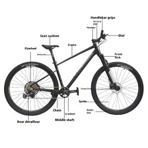 Cadre de vélo de montagne de vente chaude vélo de montagne en alliage d'aluminium de 29 pouces avec essieu à baril à 12 vitesses pour les aventures en plein air - Product Image 6