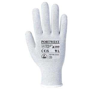 PORTWEST-Gant gris coquille antistatique A197GRRS-GANTS EAN 5036108247332 - Product Image 2