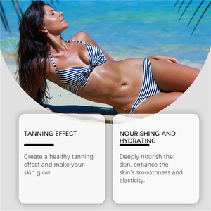 Aceite de bronceado de <span class=keywords><strong>playa</strong></span> de verano con logotipo personalizado de fábrica OEM esencia para el cuidado de la piel para bronceado de bronce - Product Image 2