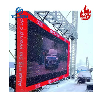 TOOSEN layar sewa portabel 3840Hz LED Video dinding untuk latar belakang panggung Gereja pameran pernikahan menggunakan tampilan LED