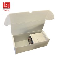 Corflute PP carton ondulé en plastique recyclable pliable en gros Coroplast boîte ondulé de stockage de cartes de visite boîte postale