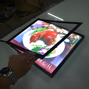 Marco <span class=keywords><strong>de</strong></span> Fotos Rectangular <span class=keywords><strong>de</strong></span> Aluminio Ultra Delgado, Iluminado, <span class=keywords><strong>para</strong></span> Montar en la Pared, con Iluminación LED, Caja <span class=keywords><strong>de</strong></span> <span class=keywords><strong>Luz</strong></span> <span class=keywords><strong>para</strong></span> <span class=keywords><strong>Cuadros</strong></span> - Product Image 6