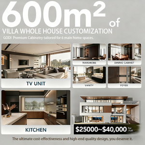 GODI Millwork tam mini mutfak mutfak aksesuarları özel Gabinetes De Cocinapantry tasarım Isola Cucina Kichen dolapları - Product Image 3