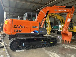 100%, Лидер продаж, гусеничный экскаватор <span class=keywords><strong>Hitachi</strong></span> 120 б/у, 12 тонн, гусеничный экскаватор с различными насадками - Product Image 2