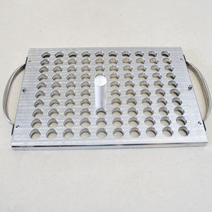 Металлический бальзам для губ с 100 отверстиями по индивидуальному заказу, лоток для наполнения, форма для натурального бальзама для губ 5 г 4,5 г - Product Image 6